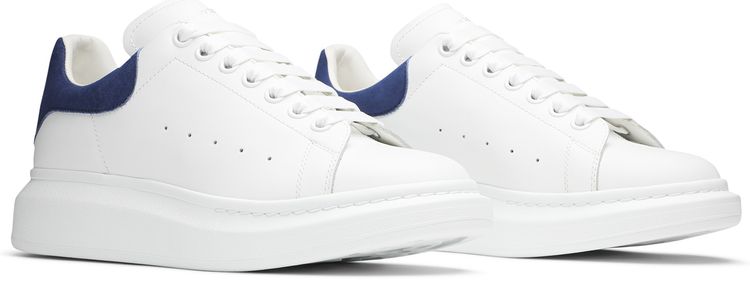 Alexander McQueen Oversized Sneaker White Paris Blue 2019