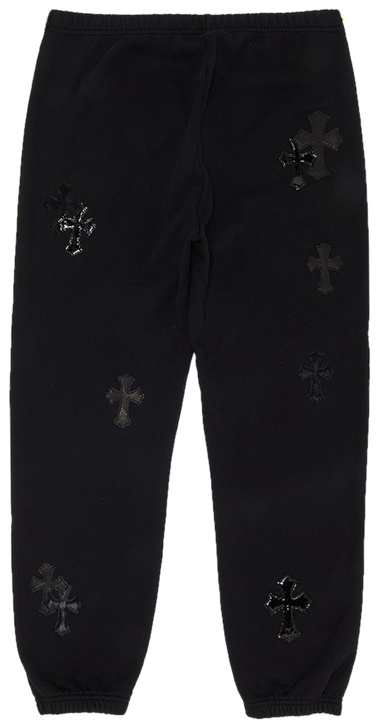 Chrome Hearts Ponyhair Multicross Sweatpants Black