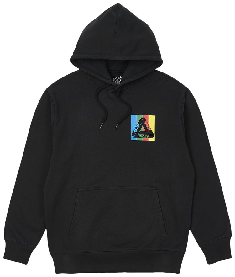 Palace Tri Emb Hood Black