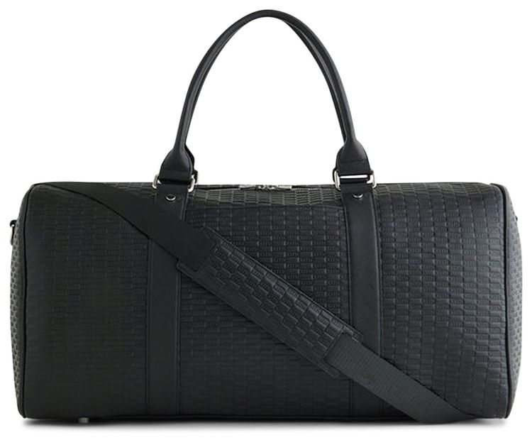 Kith Duffle Bag With Paisley Deboss Black