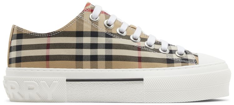 Burberry Wmns Jack Vintage Check Sneaker Archive Beige